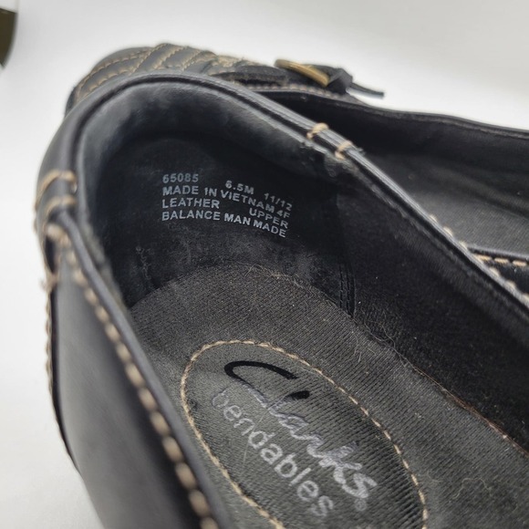 Clarks Bendables-Black-Women's 6.5M - Picture 8 of 8